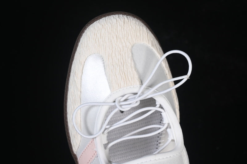 SAMBA JANE LAZY PERSON'S LIFE SHOES WHITE/COFFEE/PINK