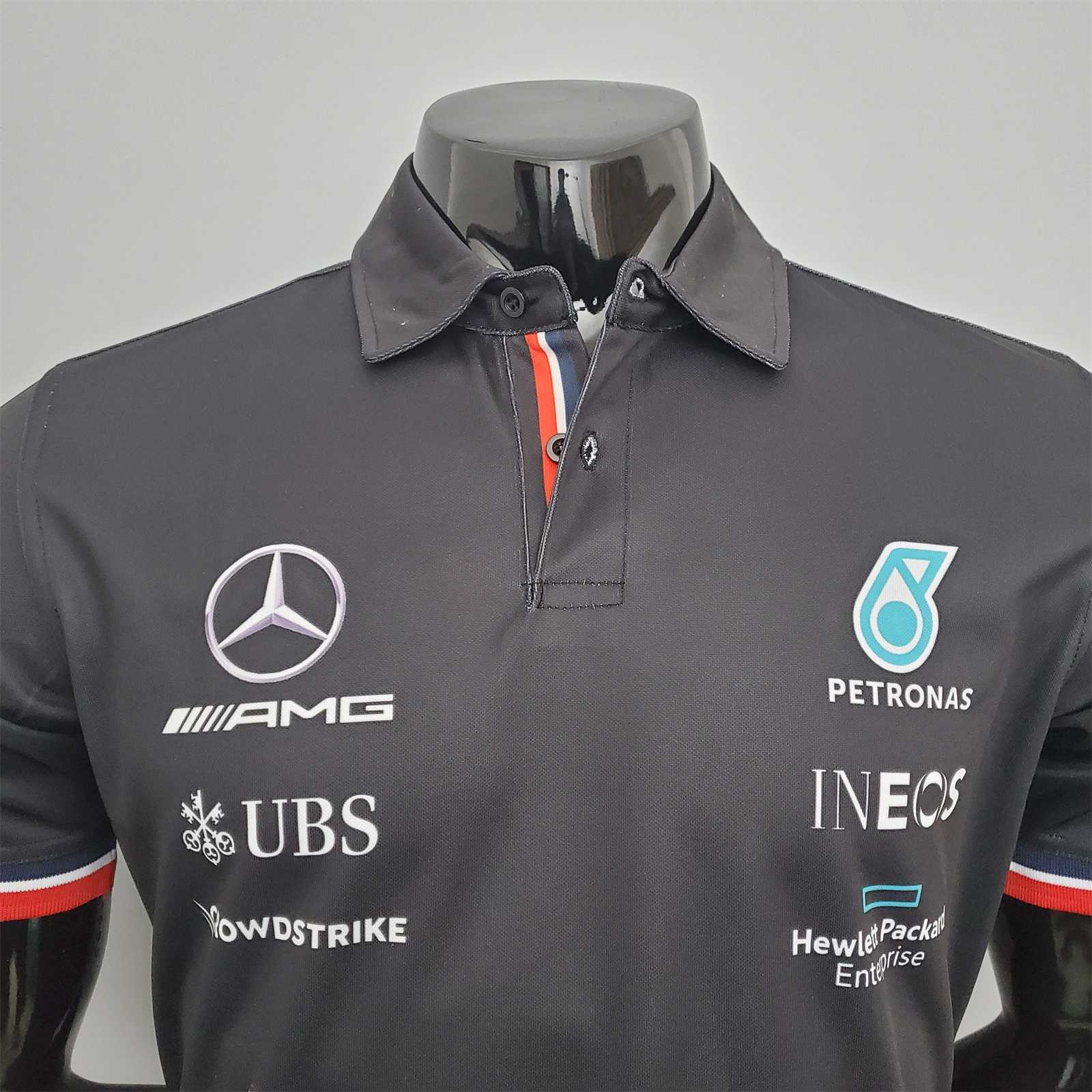 Formula One racing suit; Mercedes POLO Black (MERCEDES)