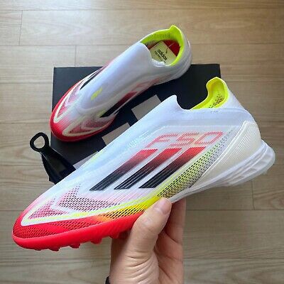 Adidas White F50 Turf