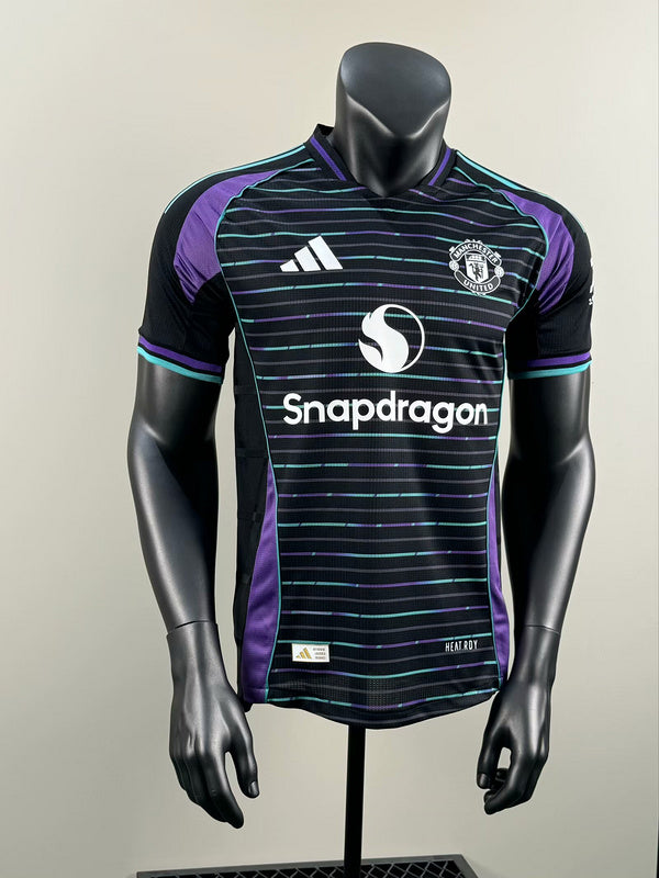 25-26 MANCHESTER UNITED black Special player version jersey tm
