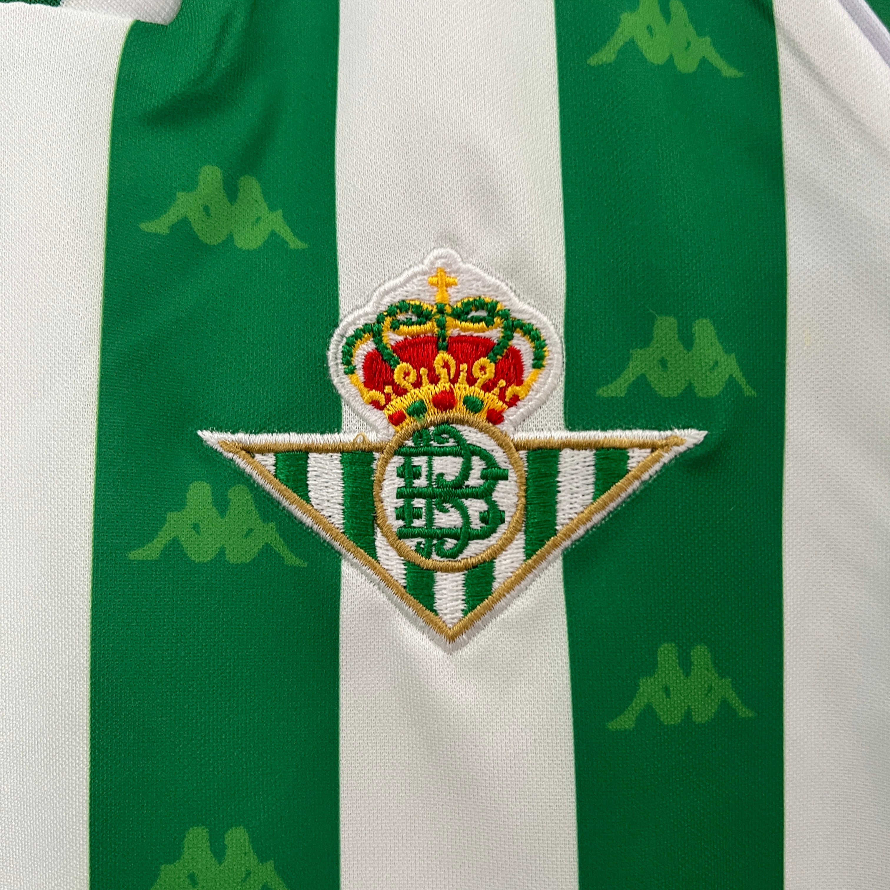 95-97 Real Betis home retro kids set tm