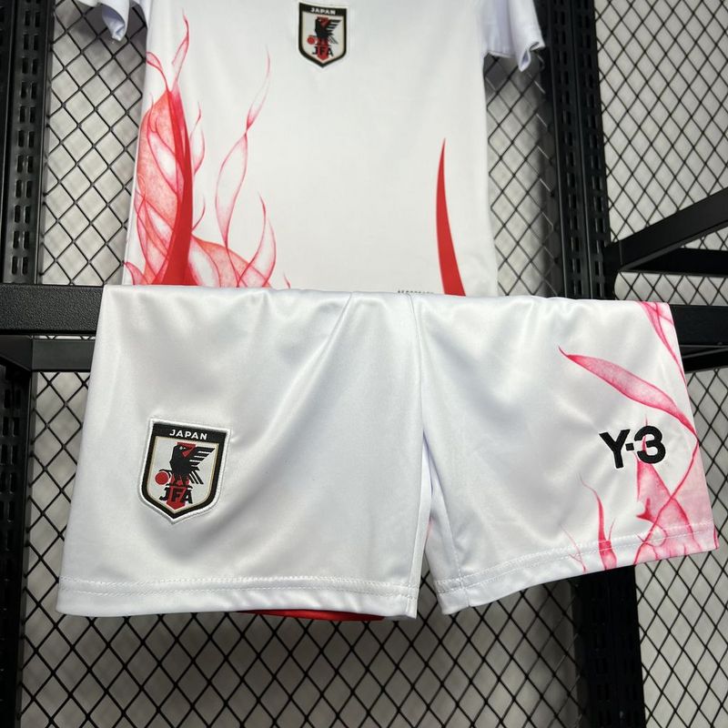 2024 Japan away white kid kit