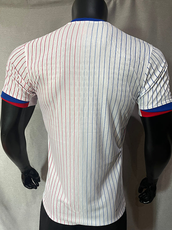 2024 France away white player version jersey tm