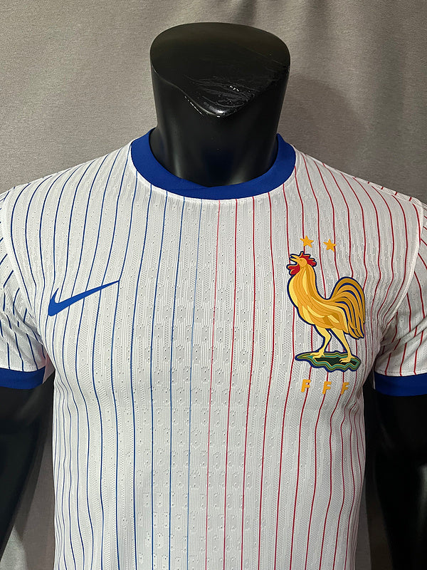 2024 France away white player version jersey tm