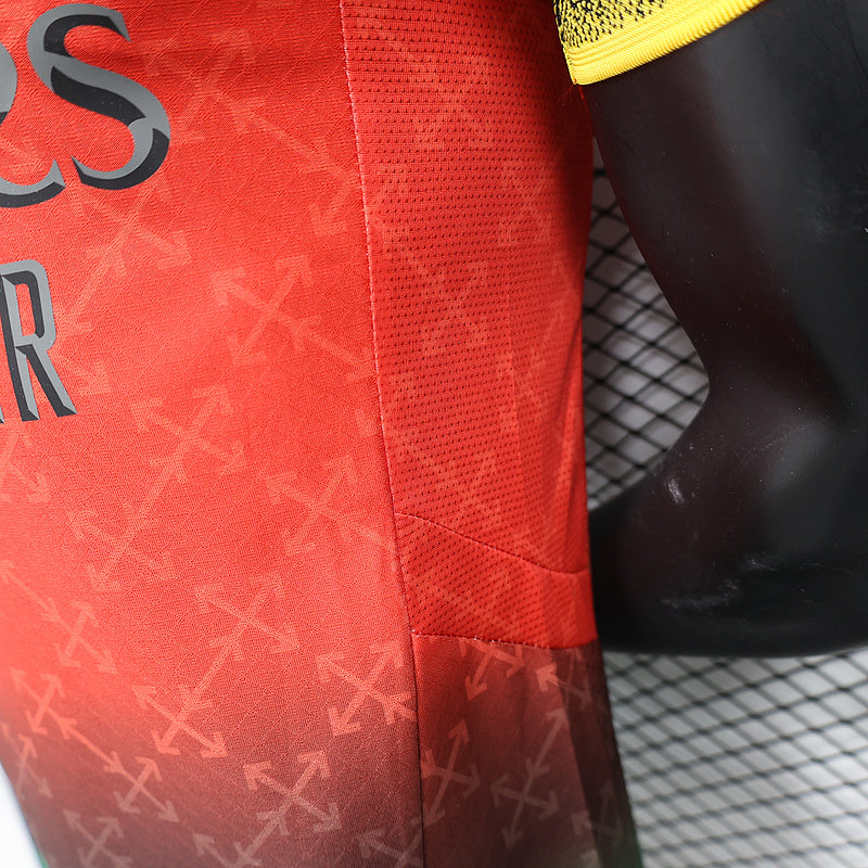 24-25 AC MILAN red and green special player version jersey tm