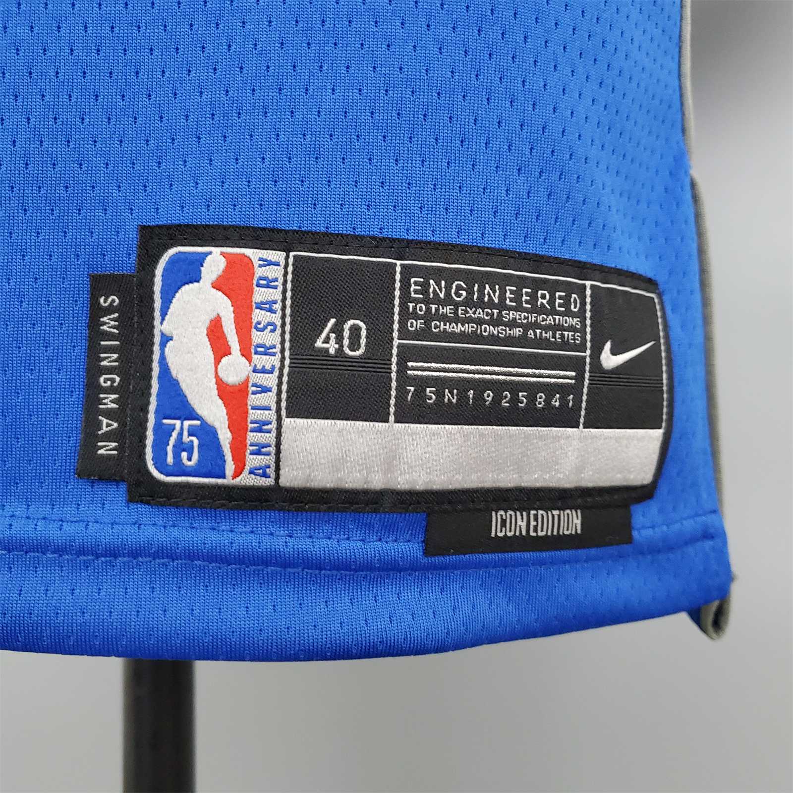 75th Anniversary DONCIC#77 Lone Ranger Blue