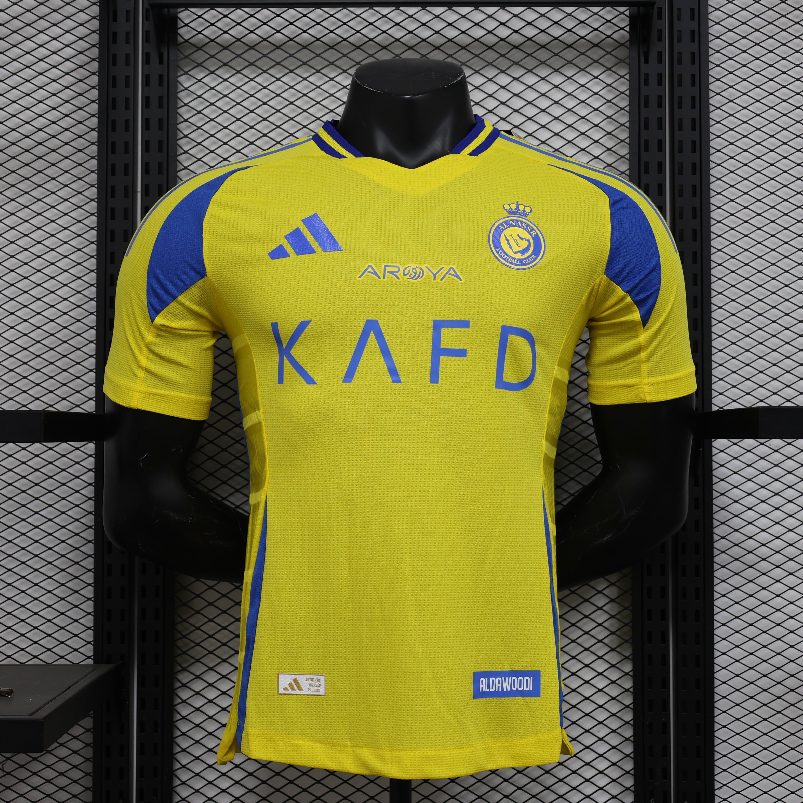 24-25 Al-Nasser home player version soccer jersey tm