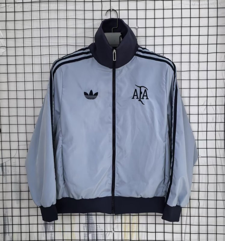 Argentina Retro Light Blue Track Jacket
