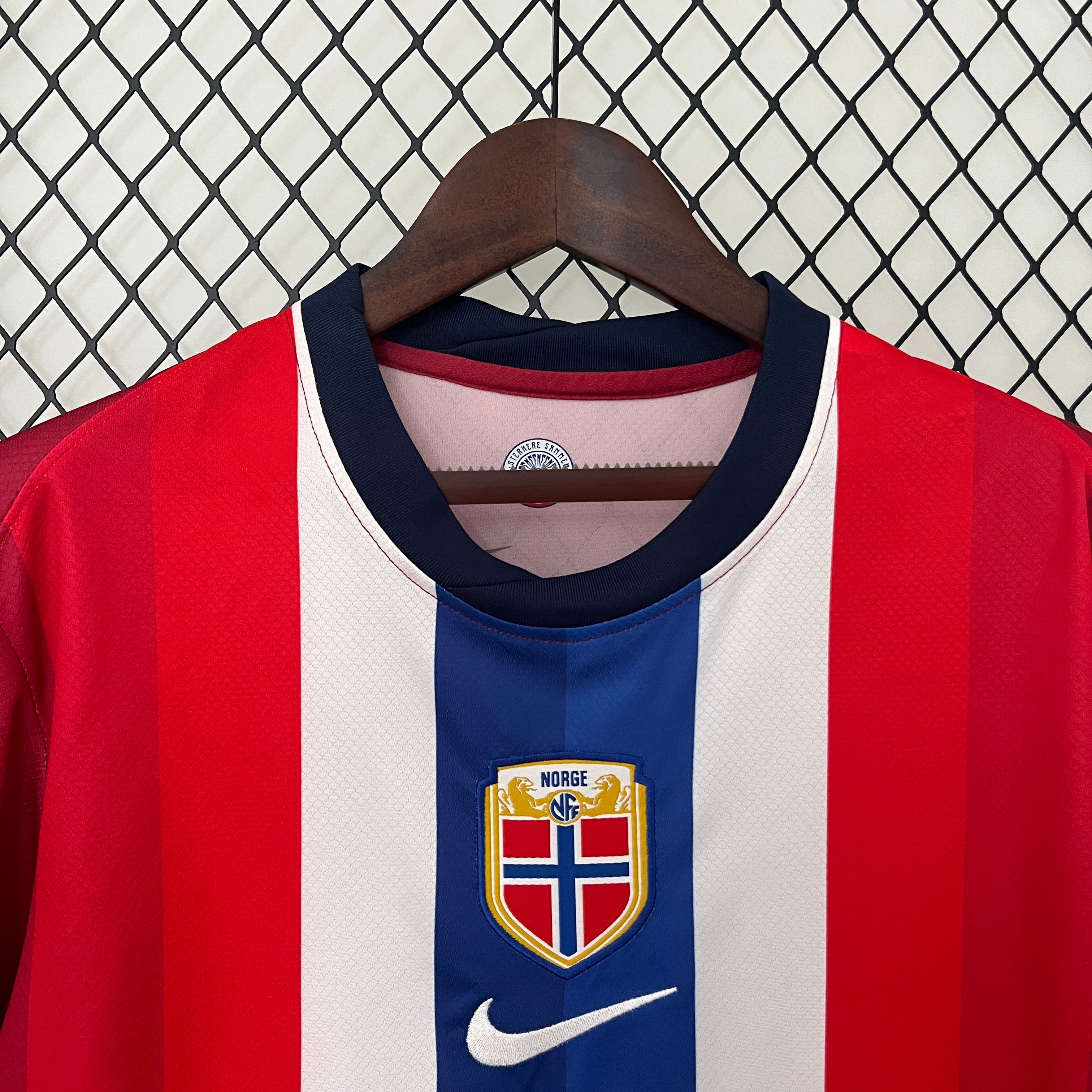 2024 norway home red soccer jersey TM