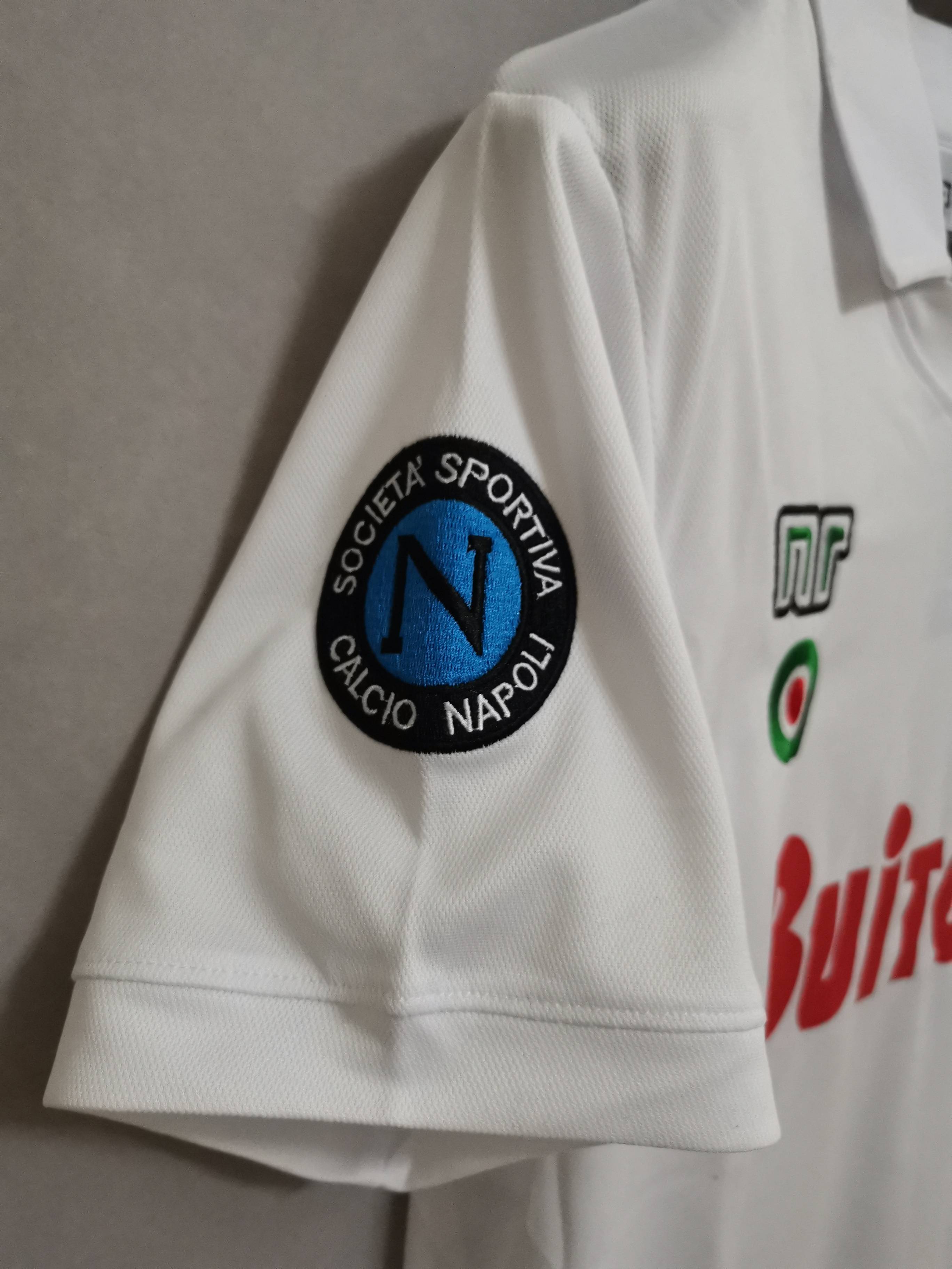87-88 Napoli away white