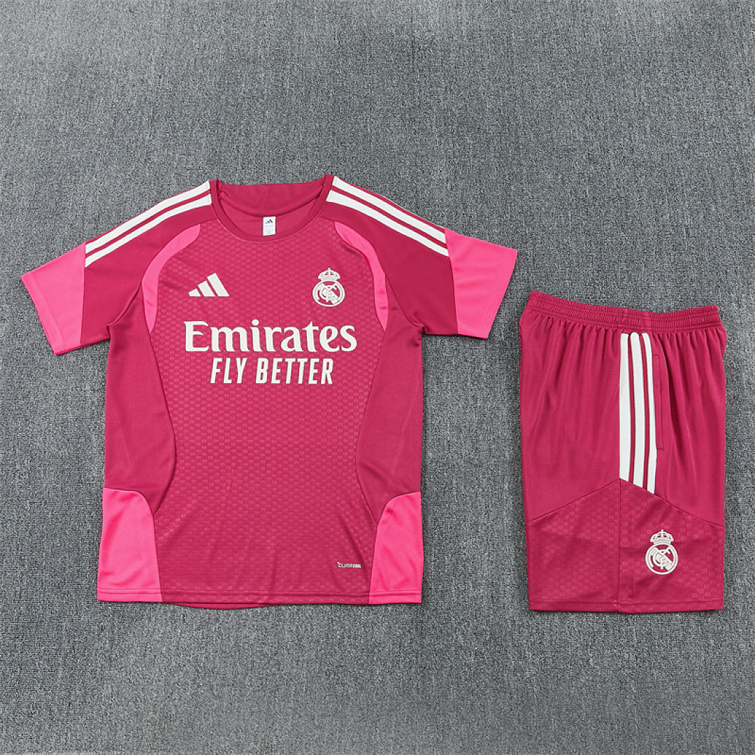 Real Madrid 2026/27 rose‑red Training suit