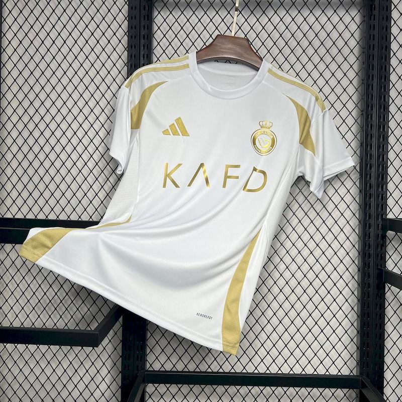 24-25 Al nasser 24-25 third white soccer Fan Version jersey tm