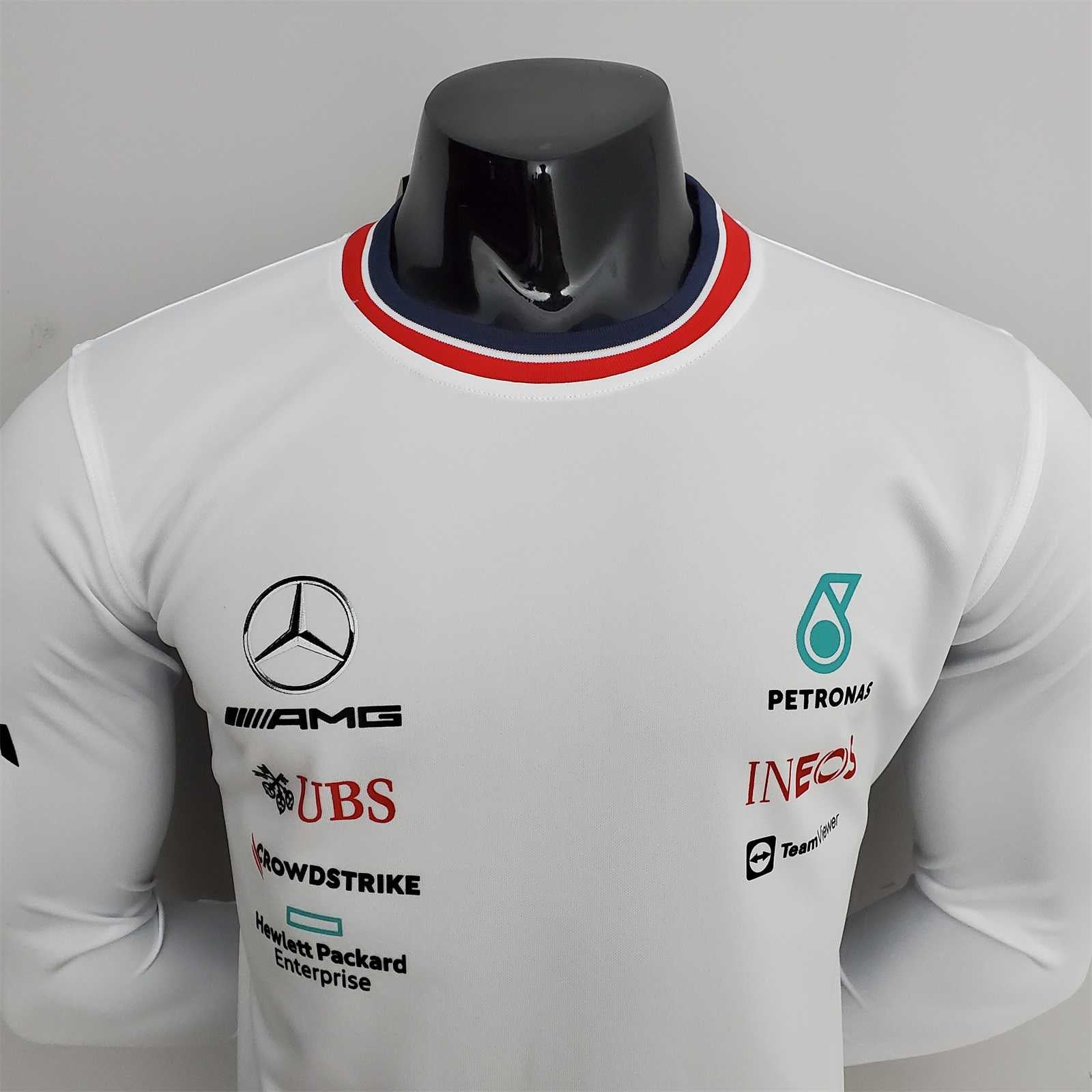 F1 Formula One 2022 Mercedes Long Sleeve White (MERCEDES)
