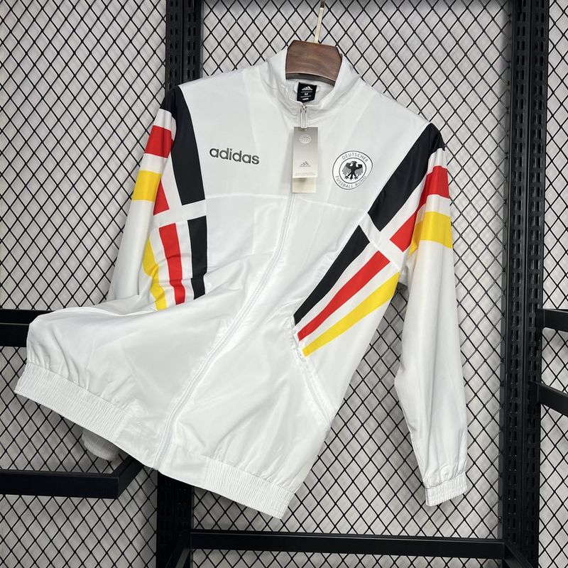 Germany Euro White windbreaker JK