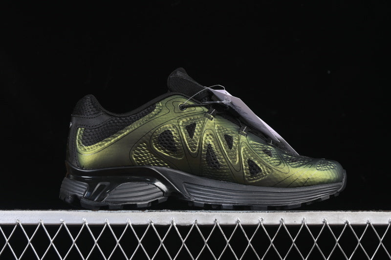 XT WHISPER TRAIL RUNNING SHOES ARMY