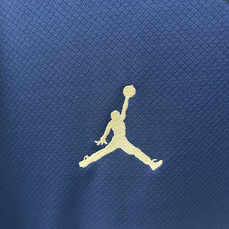 24-25 PSG fourth away blue jersey