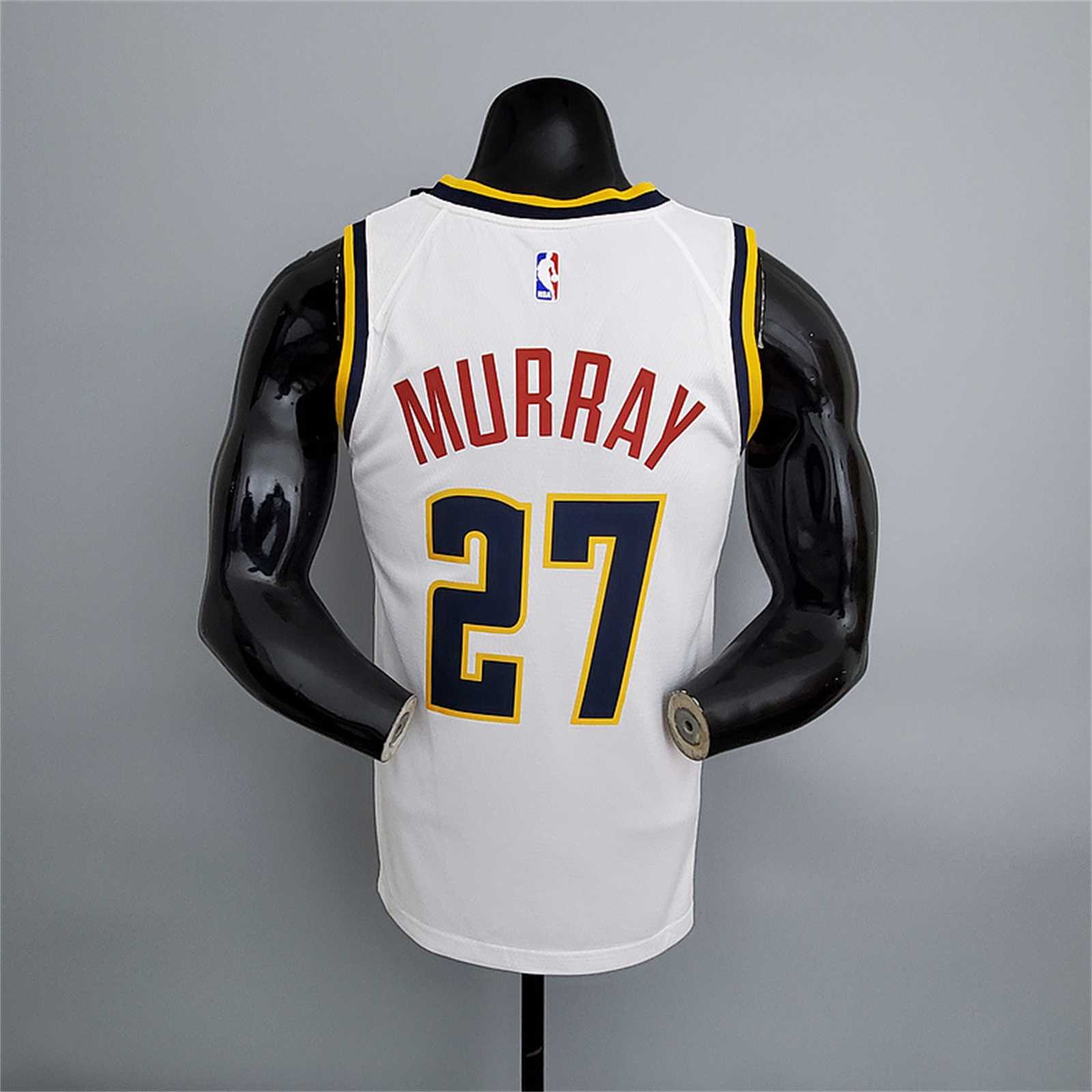 Nuggets Murray#27 Limited White