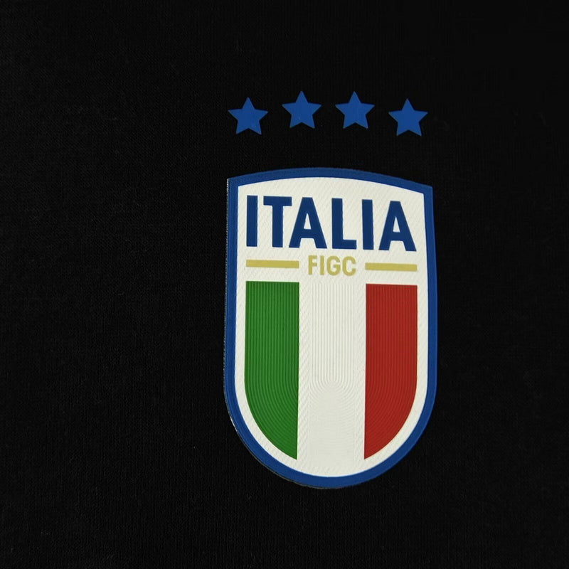 24-25 Italy Black Hoodie