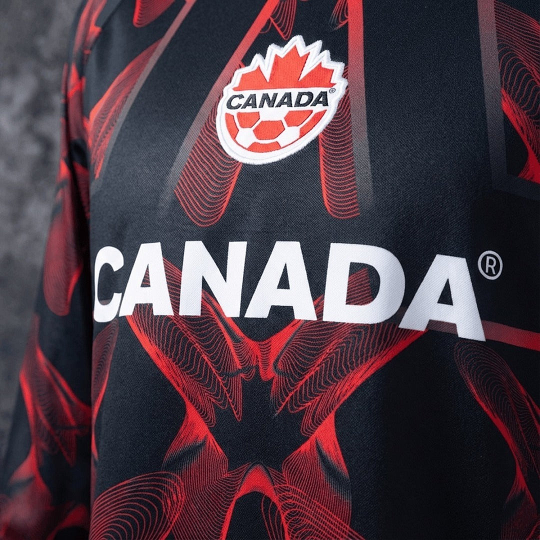 Canada 2026 Black and red goalkeeper long sleeves