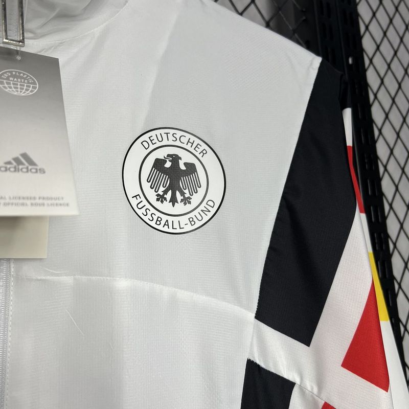 Germany Euro White windbreaker JK