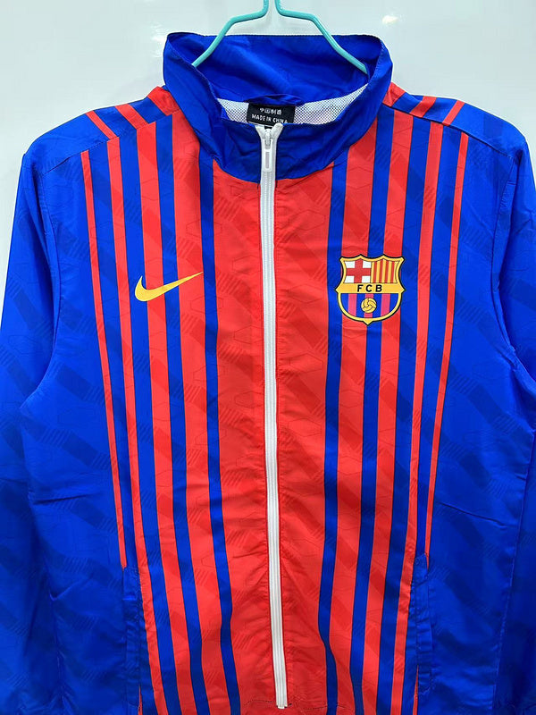 17-18 Barcelona retro windbreaker