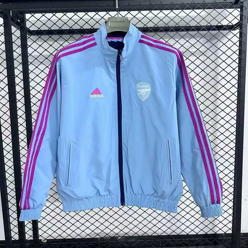Arsenal Light Blue & Pink Track Jacket