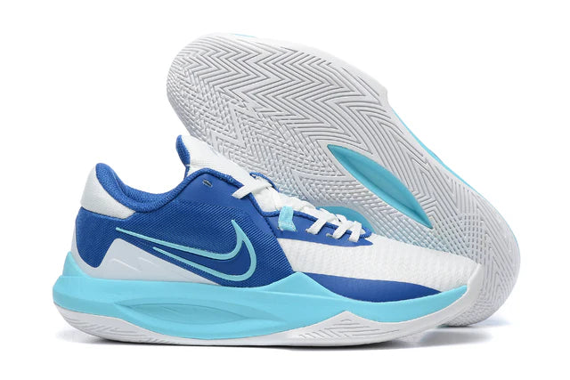 Nike Precision 6 White\Navy\Blue BBS