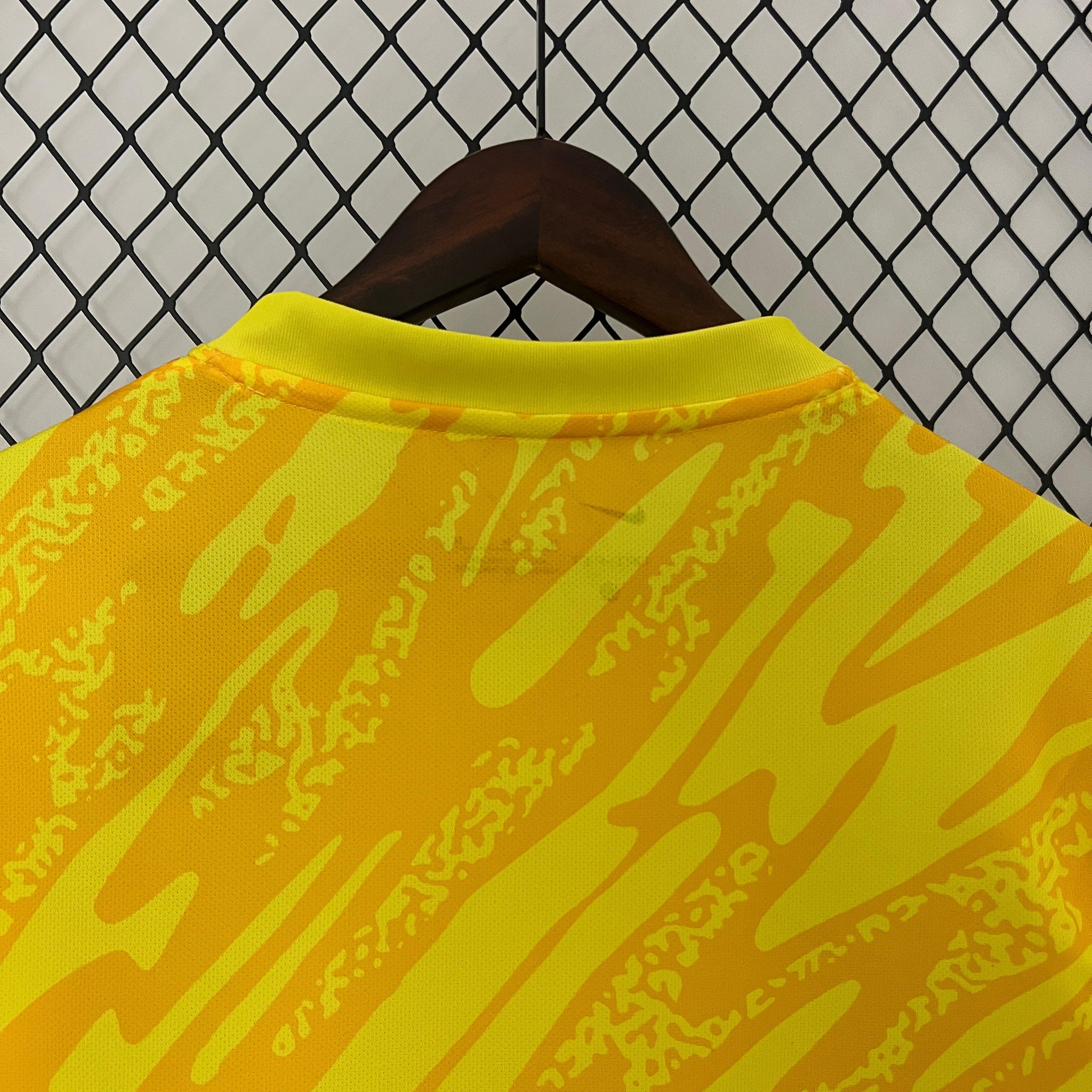 2024 France yellow goalkeeper jersey