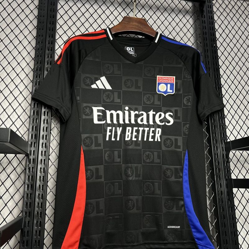 24-25 Lyon away soccer jersey