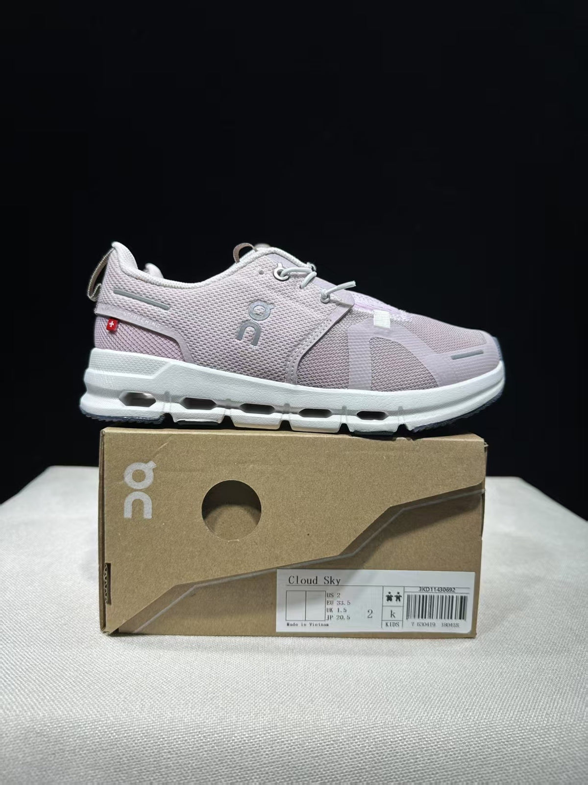 On Cloud Sky Kids Shoes
