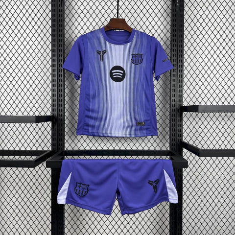 25 26 Barcelona Purple Mamba Kids Jersey TM