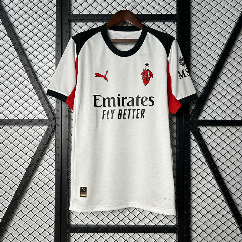 AC Milan white soccer specia jersey 2025/2026