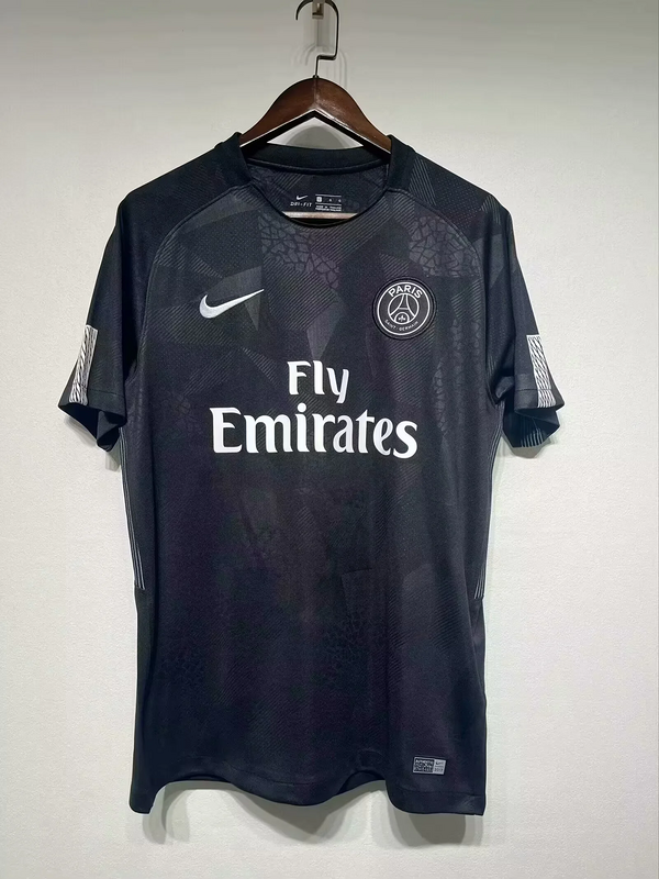17-18 PSG Third Away black Retro KIT tm