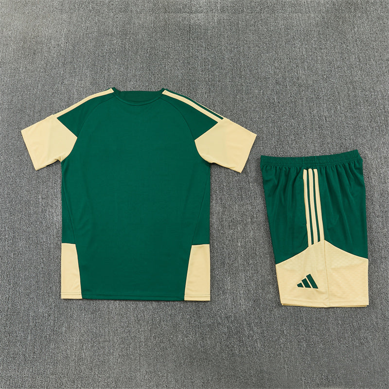 26-27 Season Real Madrid Green Color Football Training Suit