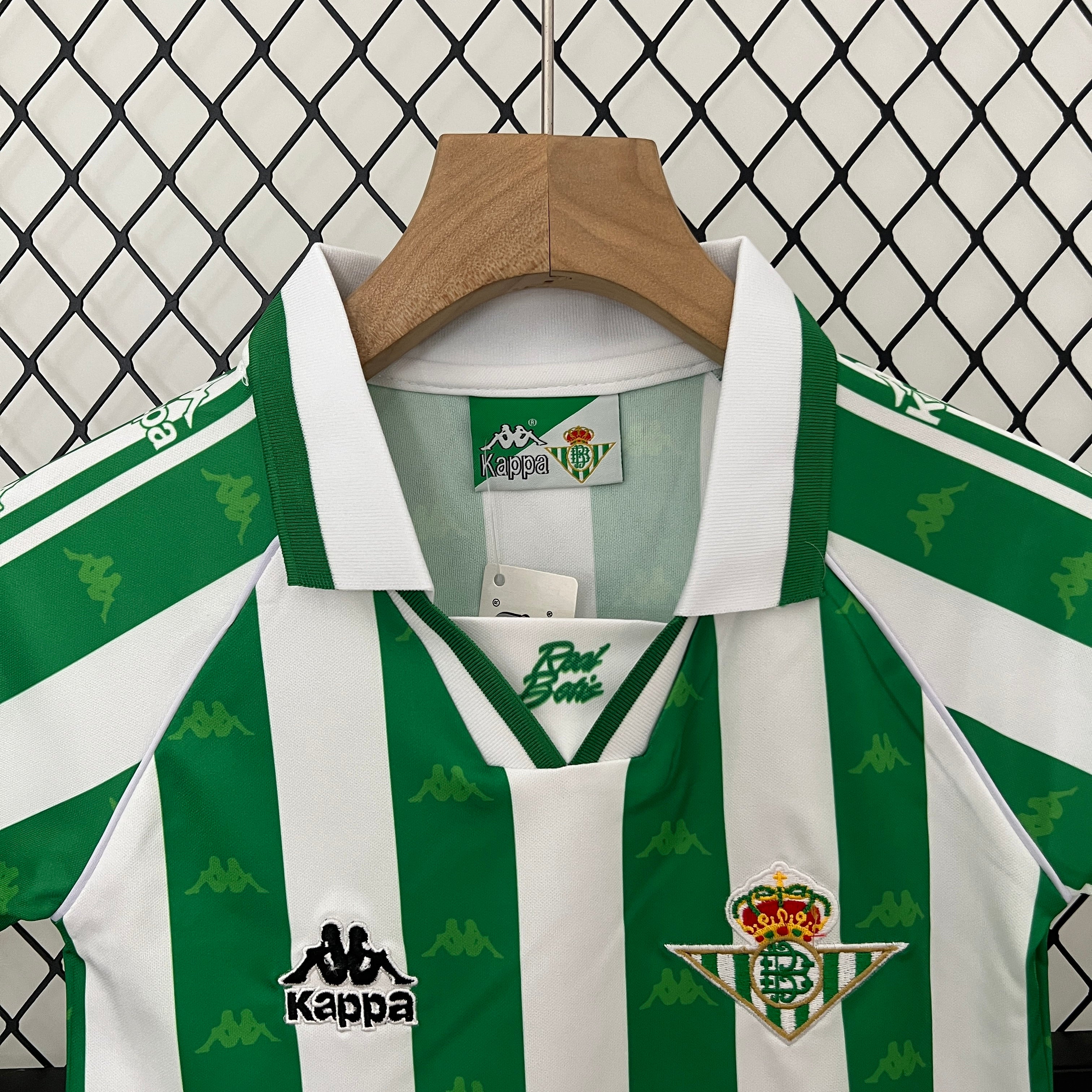 95-97 Real Betis home retro kids set tm