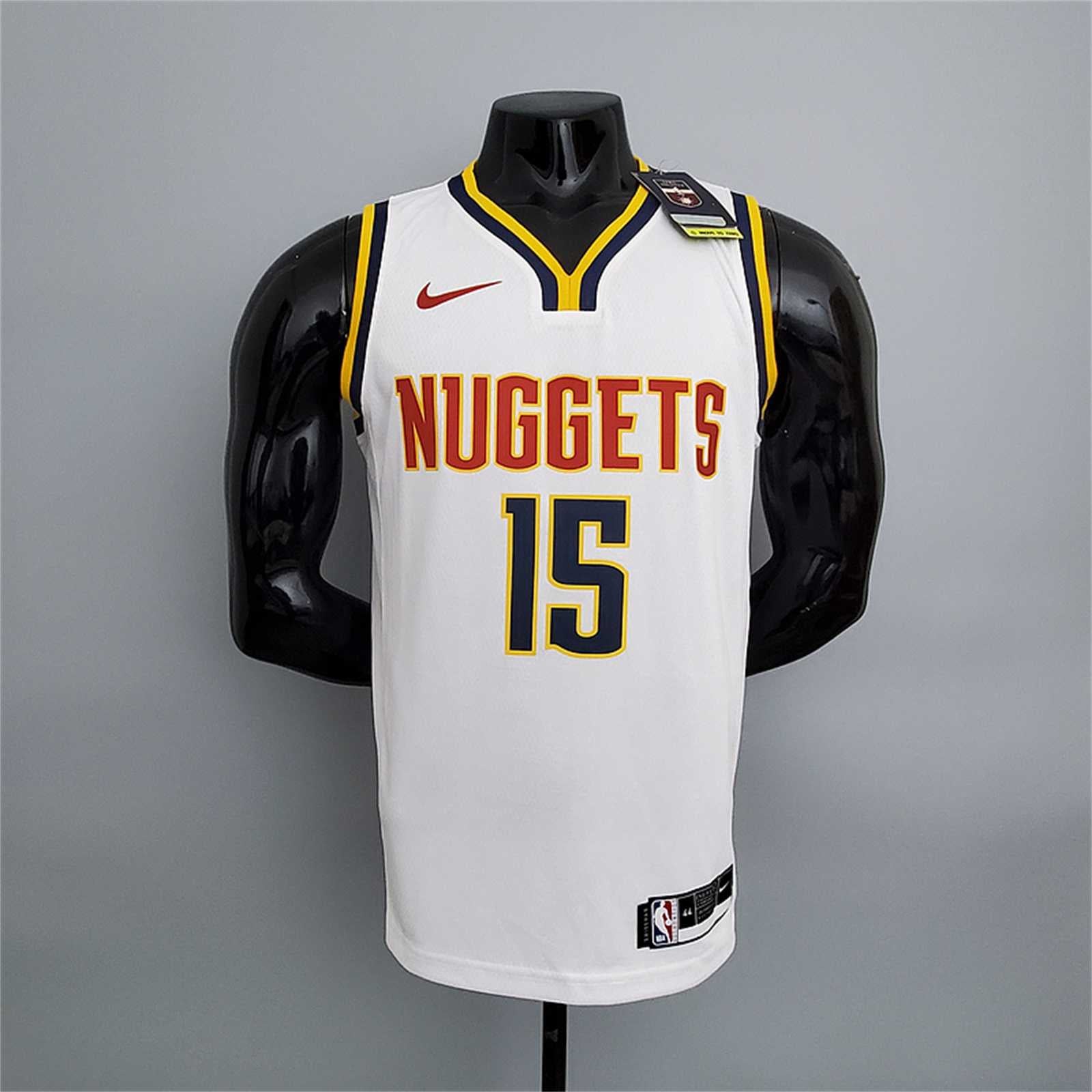 Nuggets Jokic #15 Limited White