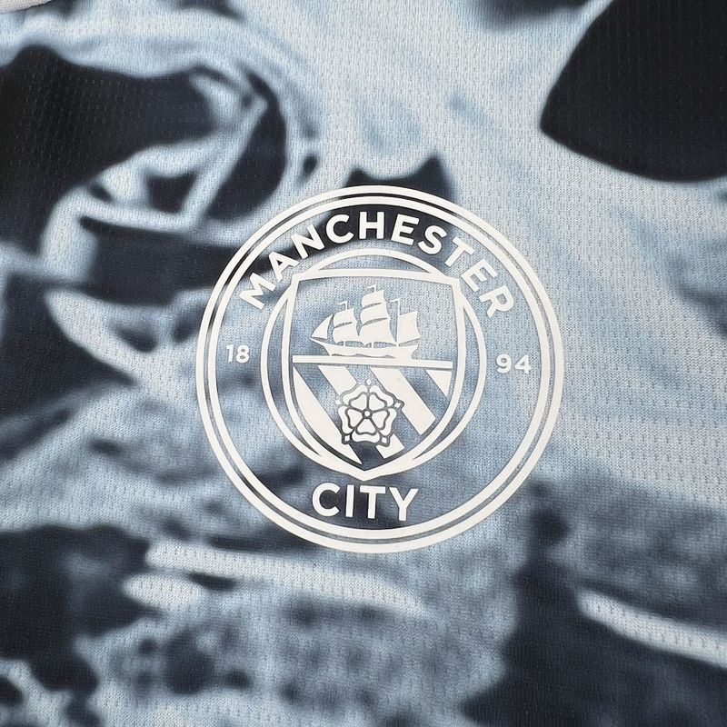 25-26 MANCHESTER CITY Black and blue concept version Jersey