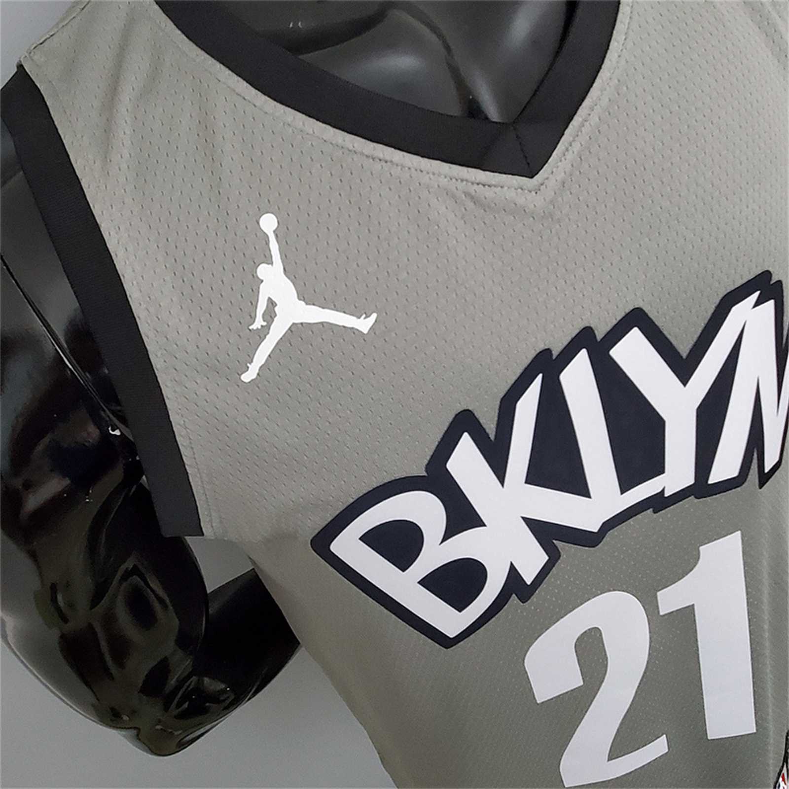 Nets Aldridge #21 Flyer Grey