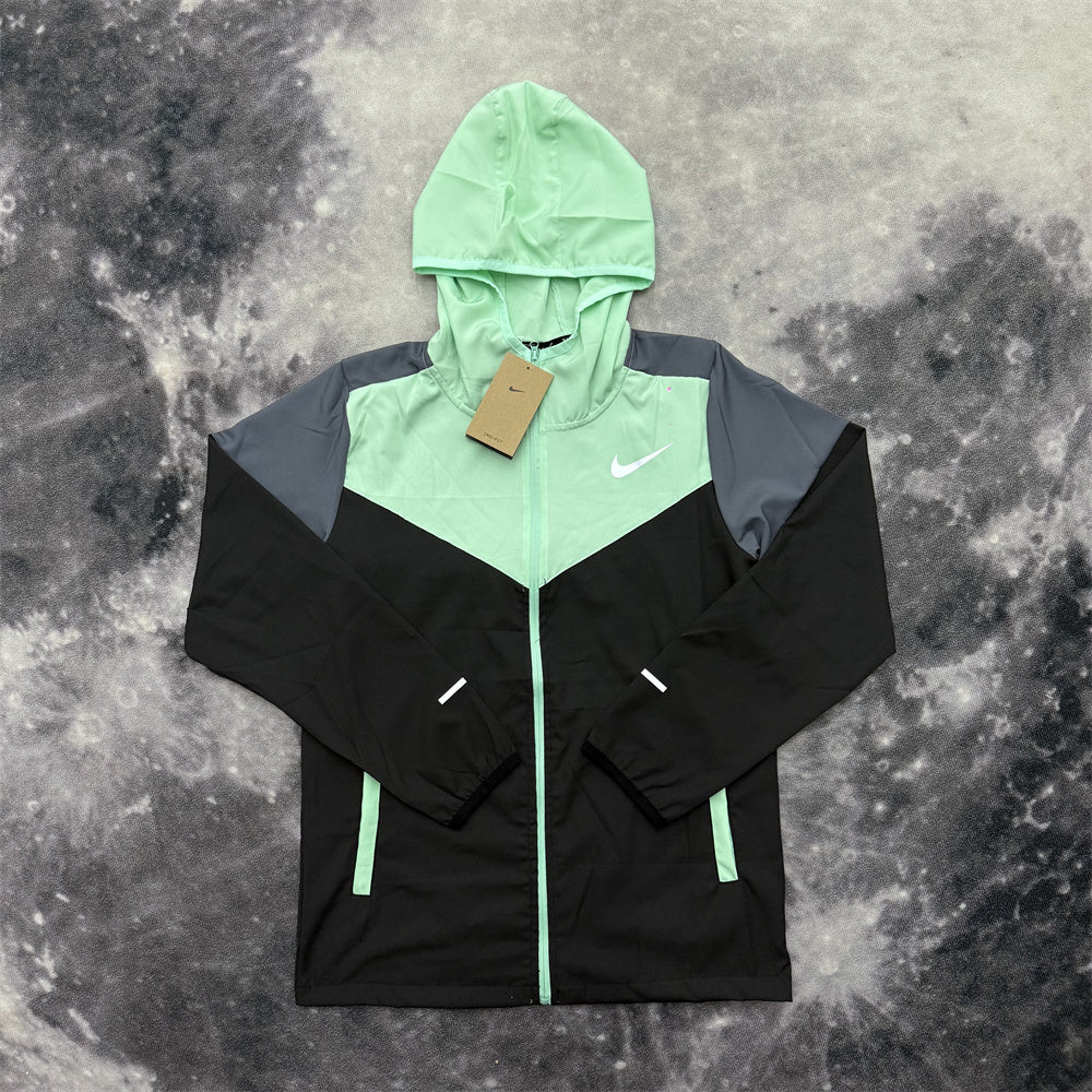 Nike Black-Turq Windbreaker