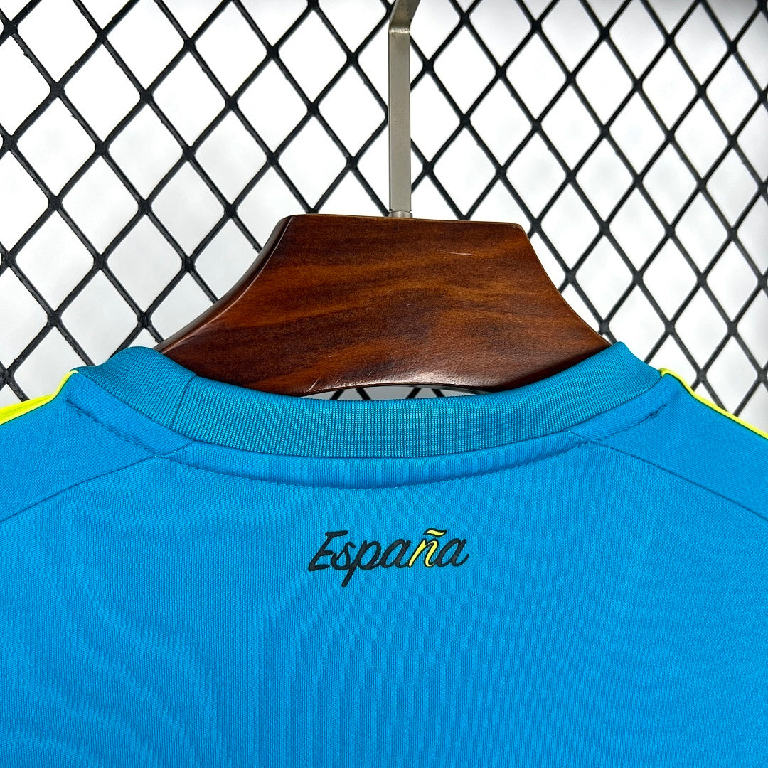 Spain 2026 World Cup Blue Goalkeeper Jersey