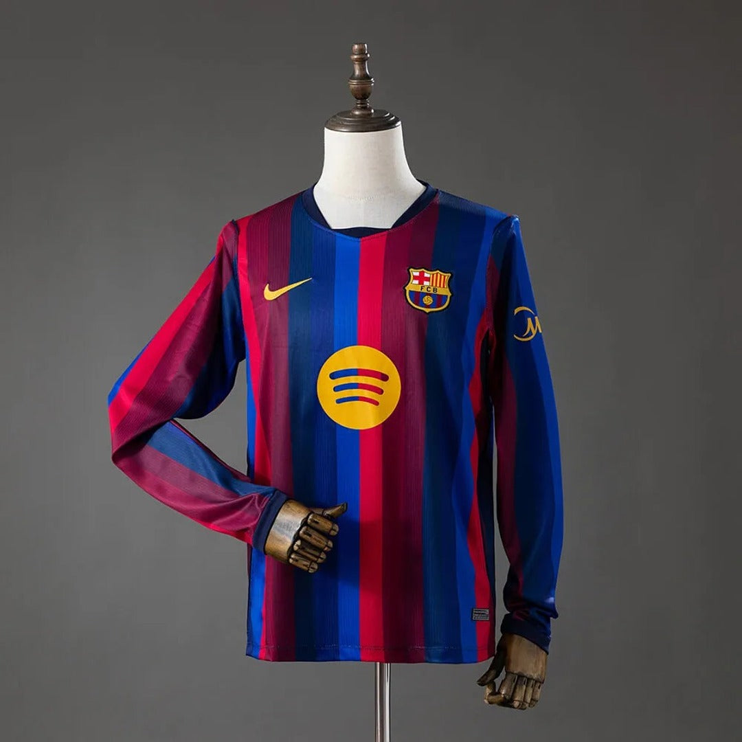 Barcelona 2026/27 Home Long Sleeve Jersey