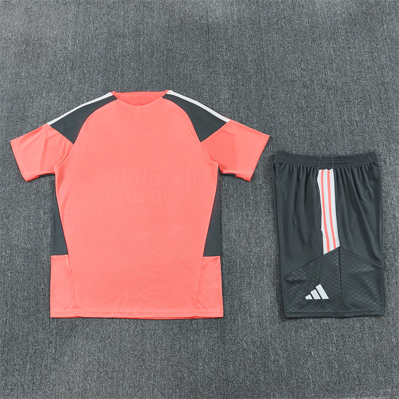26-27 Season Real Madrid Orange Color Football Training Suit