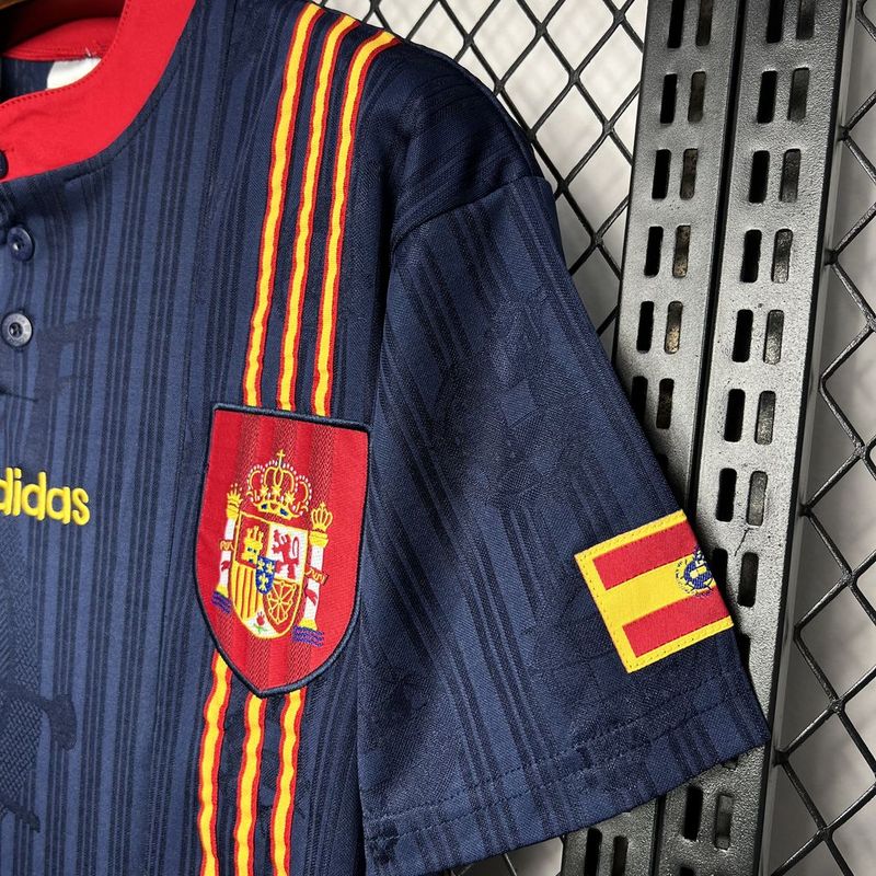 1996 Spain away retro jersey tm
