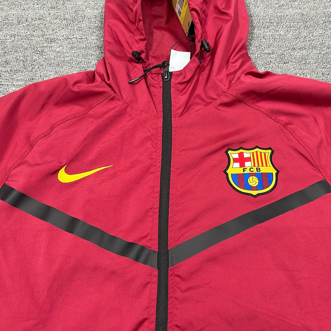 Barcelona 2026/27 Red Windbreaker