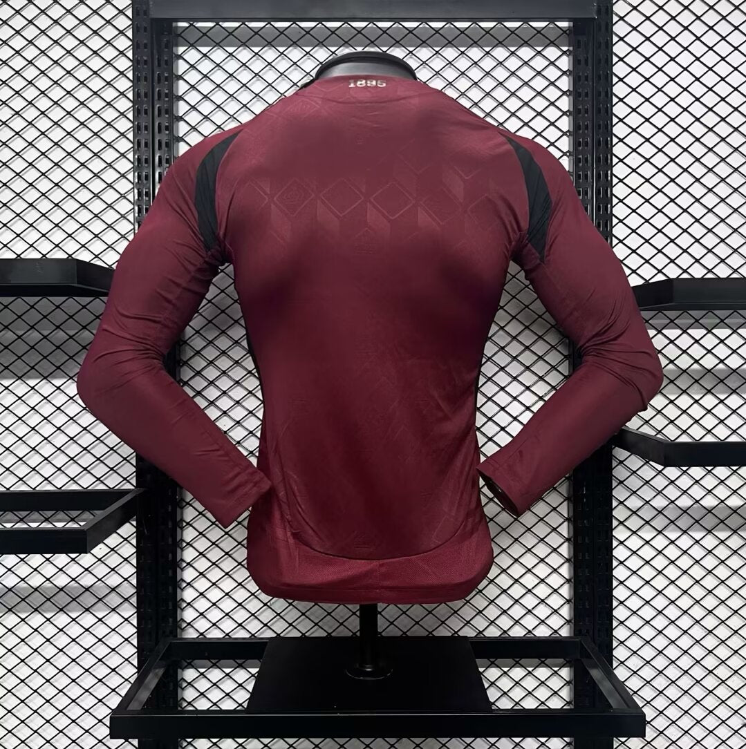 24-25 Belgium home long sleeve player version jersey tm