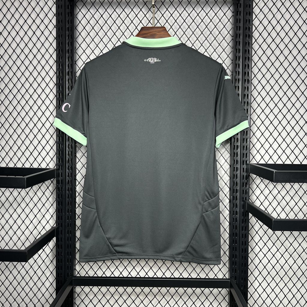 24-25 ACM third away black Fan Version jersey tm