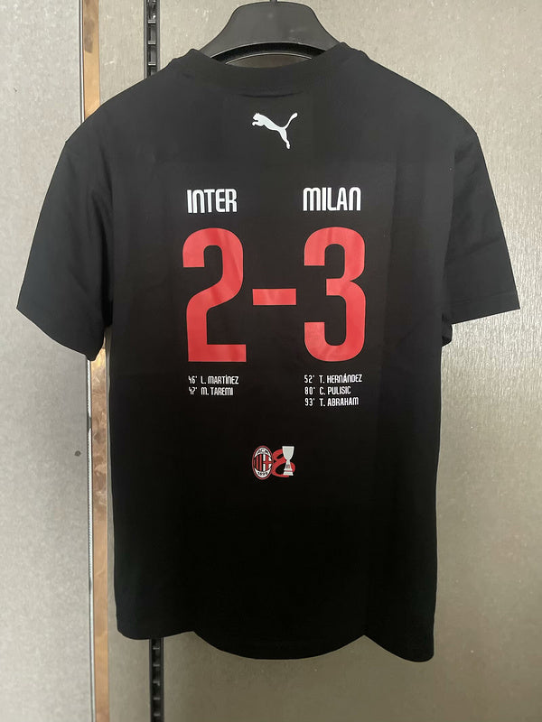 25-26 AC MILAN black cotton shirt