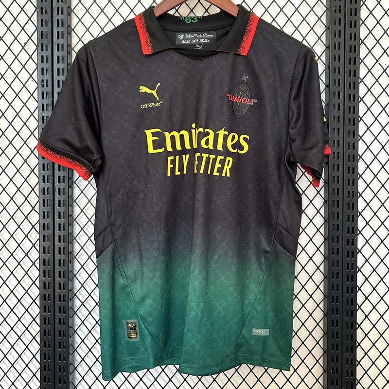 25-26 AC MILAN green and black special jersey tm