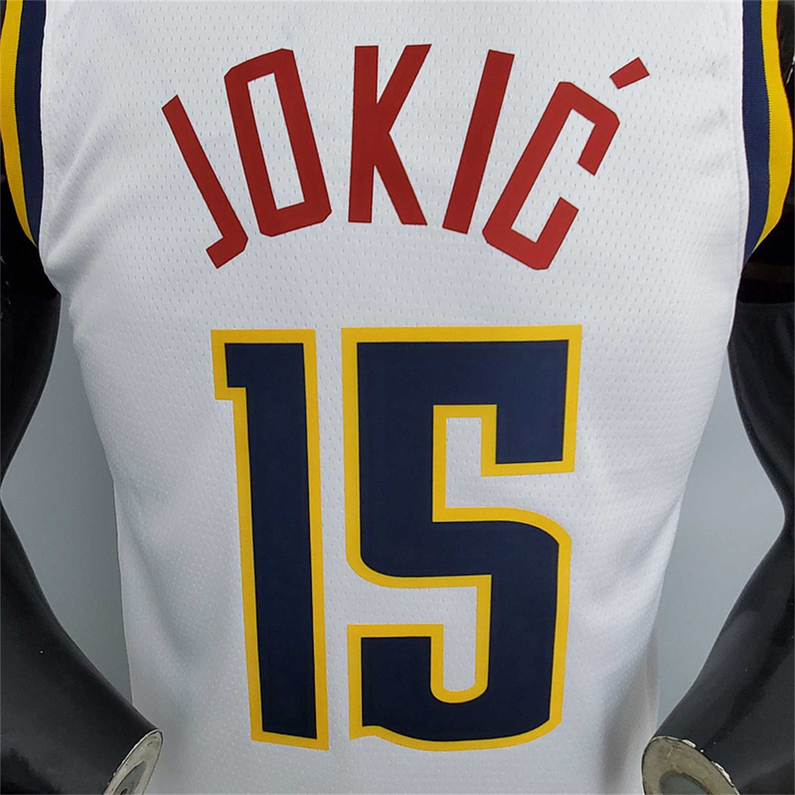 Nuggets Jokic #15 Limited White