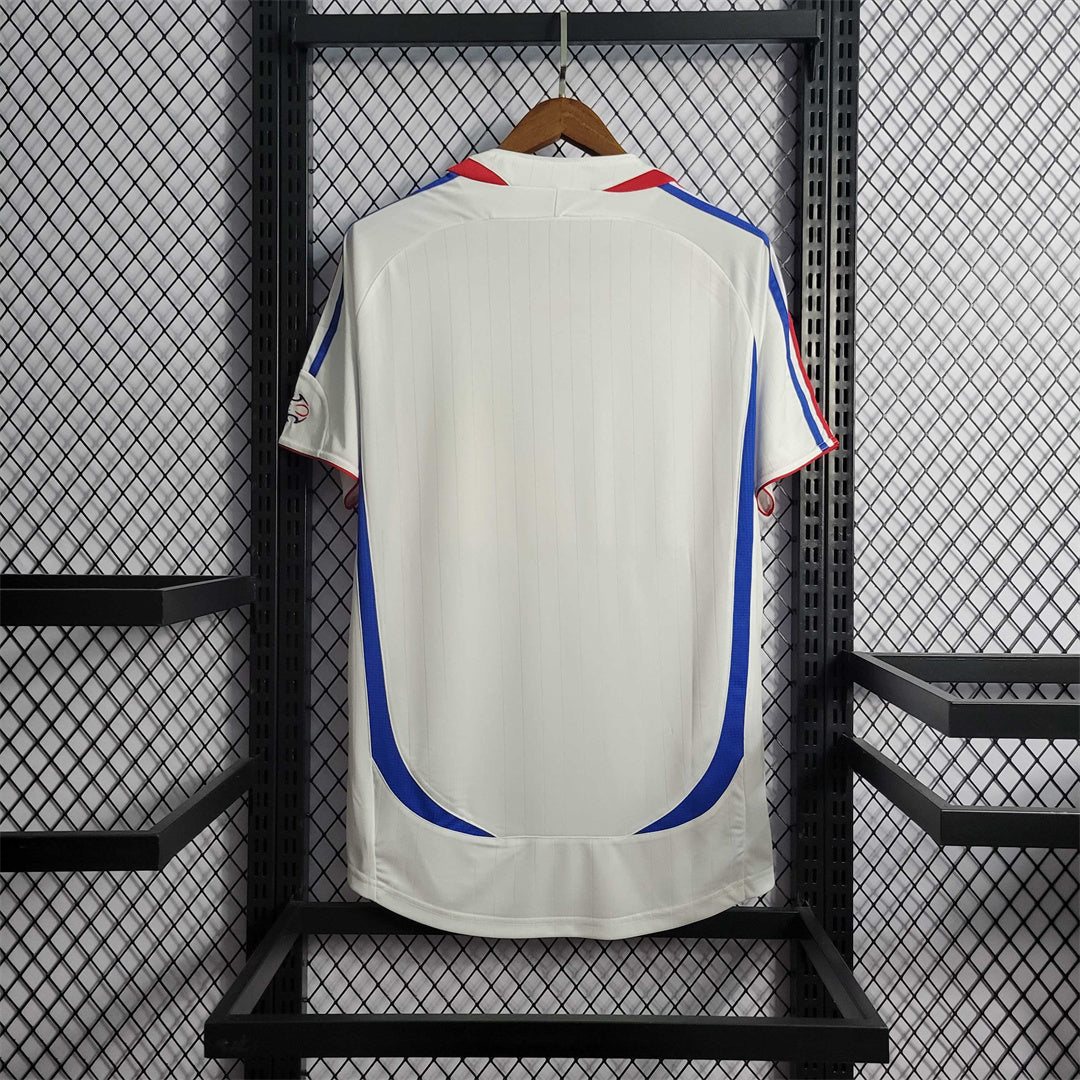 2006 France away white jersey tm